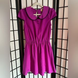 Magenta Mini Dress